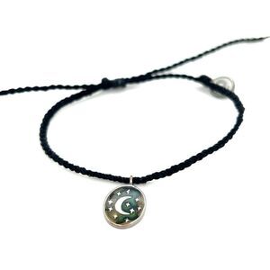 Pura Vida Moon/Stars Charm Bracelet